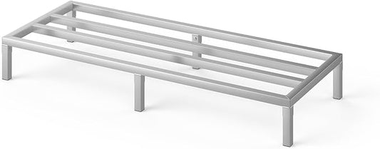 24 in X 60 in. Aquarium Stand | Industrial Style Aluminum Fish Tank Base with Open Frame Design-PawvioPets