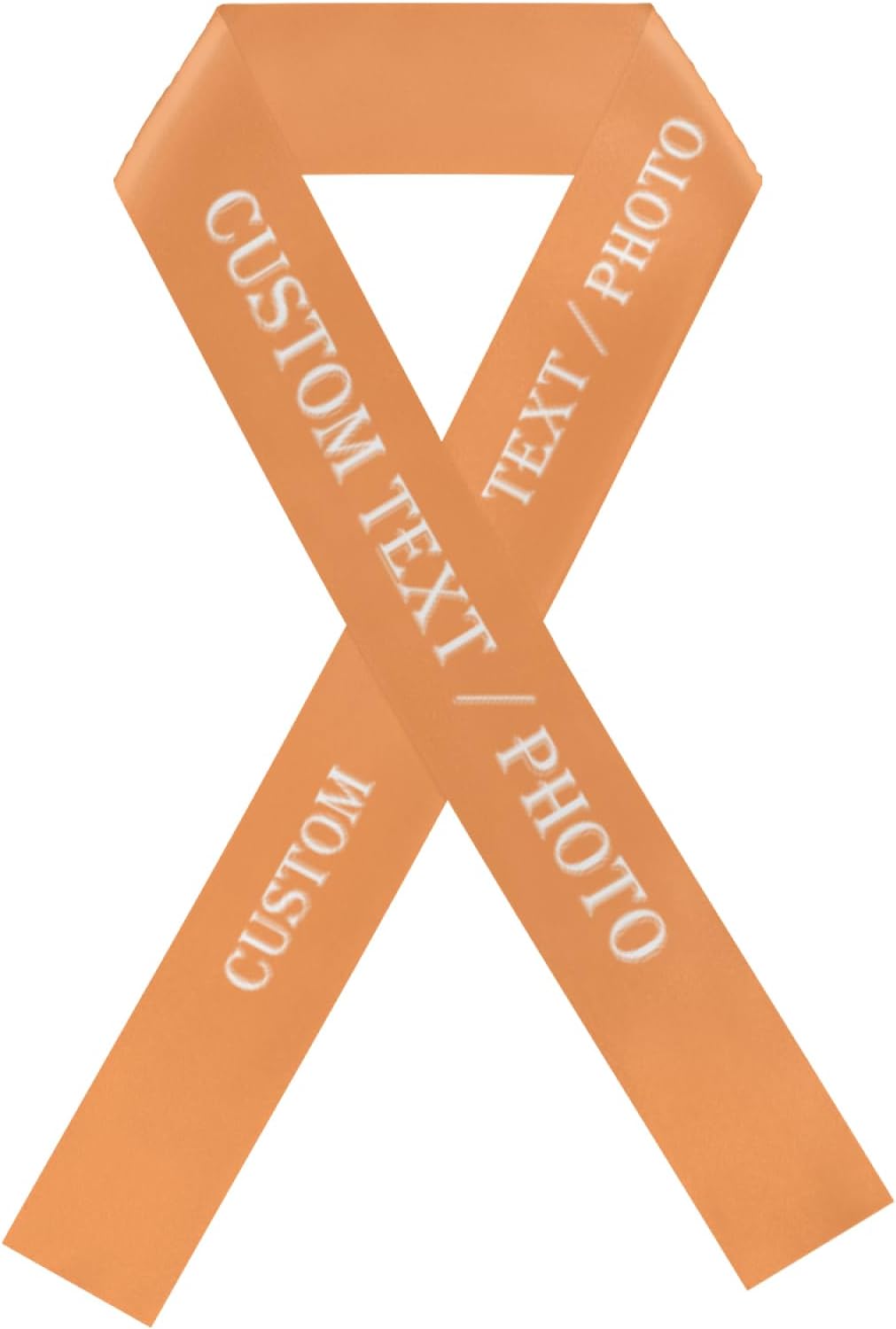 Custom Sash,Personalized Birthday Sash with Text Photo,Customized Bachelorette Sash Quote Sash Bride to Be Sash Color Optional (No decorative edge, Orange)