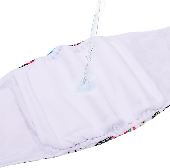 CuteBone Dog Diapers Male Washable Belly Band for Male Dogs Wraps Black 3pcs a Pack DM54M-PawvioPets