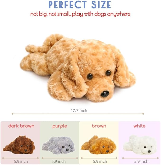 5 Pieces Dog Stuffed Animals for Girls,1 Mommy Dog with 4 Babies,Puppy Stuffed Animals Gifts for Girls 3 4 5 6 7 8 9 Years,Soft Plush Toys for Kids Christmas,Valentine's,Birthday,Children's Day-PawvioPets