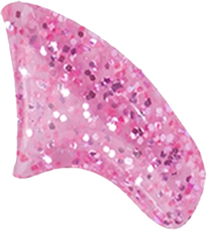 40 Pack Soft Nail Caps for Cat Claws Pink Glitter Large-PawvioPets