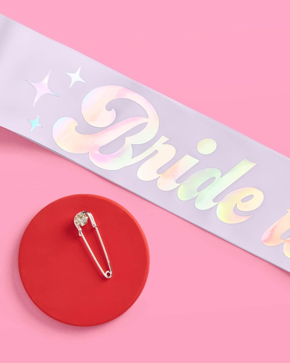 xo, Fetti Bride to Be Iridescent Sash | Bachelorette Party Decorations, Last Disco, Pastel Bridal Shower Gift, Bridesmaid Favors