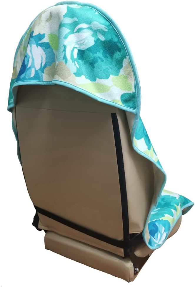 Car Seat Cover Protector Front Seats,for Gym Workout,Running,Swimming,Beach and Hiking,Waterproof Sweat Towel Bucket Seat Covers for Cars SUV Trucks (Chrysanthemum, 2Pcs)-PawvioPets