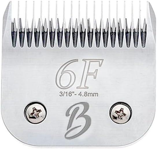 Detachable A Series 6f Blade Dog Grooming Cuts Length 3/16" - 4.8mm Japanese High Carbon Steel Dog Grooming Blade Supplies | Detachable Blade Clippers (Compatible A5 Series(B6F)-PawvioPets