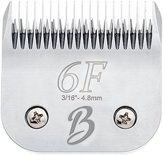 Detachable A Series 6f Blade Dog Grooming Cuts Length 3/16" - 4.8mm Japanese High Carbon Steel Dog Grooming Blade Supplies | Detachable Blade Clippers (Compatible A5 Series(B6F)-PawvioPets