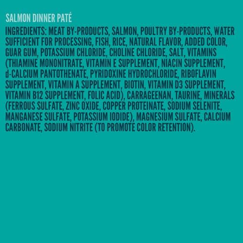 A Strong Heart Canned Wet Cat Food, Salmon Dinner Paté - 5.5 oz Cans (Pack of 24), Made in The USA with Real Salmon-PawvioPets