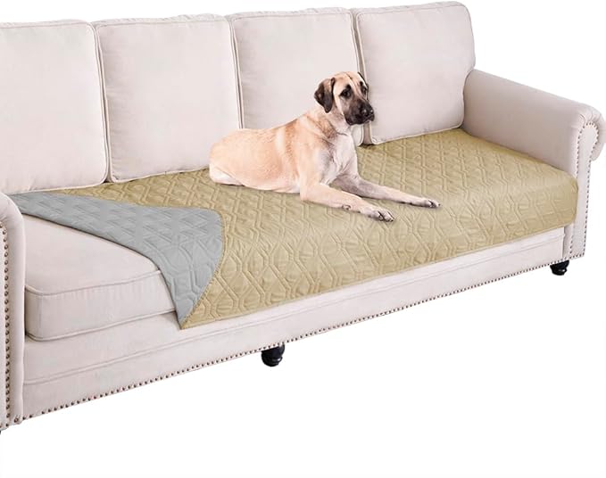 Ameritex Waterproof Dog Bed Cover Pet Blanket for Furniture Bed Couch Sofa Reversible-PawvioPets