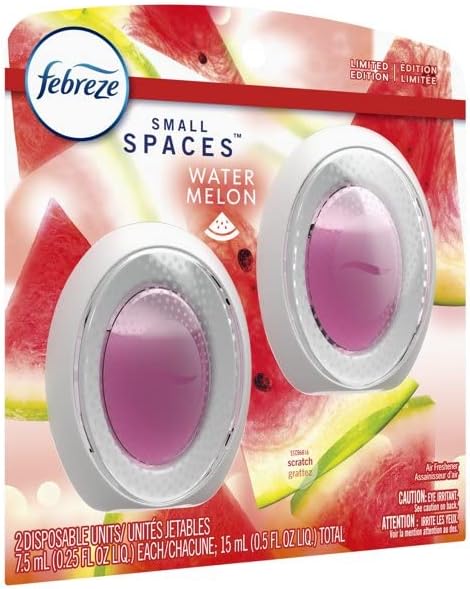 Febreze Small Spaces Air Freshener Watermelon, 25 fl oz, 2 Pk-PawvioPets