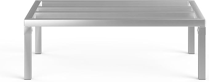 24 in X 36 in. Aquarium Stand | Industrial Style Aluminum Fish Tank Base with Open Frame Design-PawvioPets