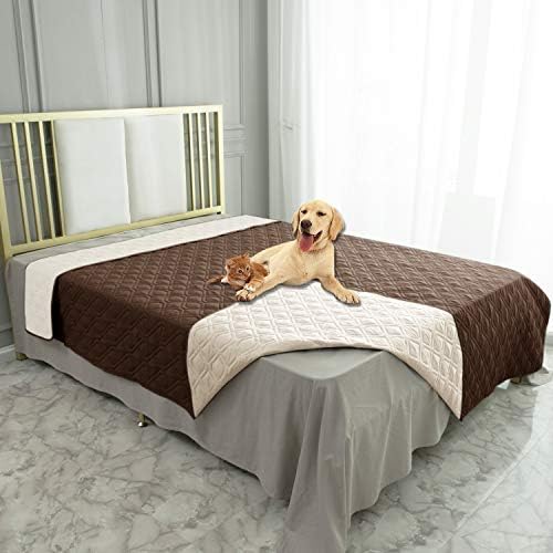 Ameritex Waterproof Dog Bed Cover Pet Blanket for Furniture Bed Couch Sofa Reversible-PawvioPets