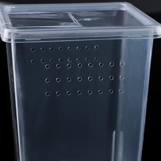 4 Pcs Insect Spider Terrariums Breeding Box Hatching Container Small Reptile Arboreal Spider Mantis Scorpion Centipede Acrylic Breeding Box-PawvioPets