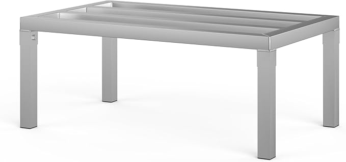 18 in X 30 in. Aquarium Stand | Industrial Style Aluminum Fish Tank Base with Open Frame Design-PawvioPets