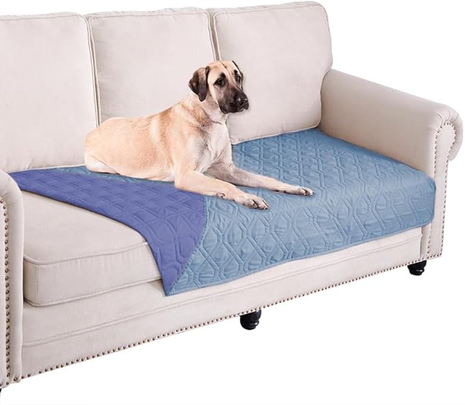 Ameritex Waterproof Dog Bed Cover Pet Blanket for Furniture Bed Couch Sofa Reversible-PawvioPets