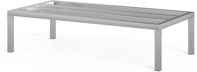 24 in X 48 in. Aquarium Stand | Industrial Style Aluminum Fish Tank Base with Open Frame Design-PawvioPets