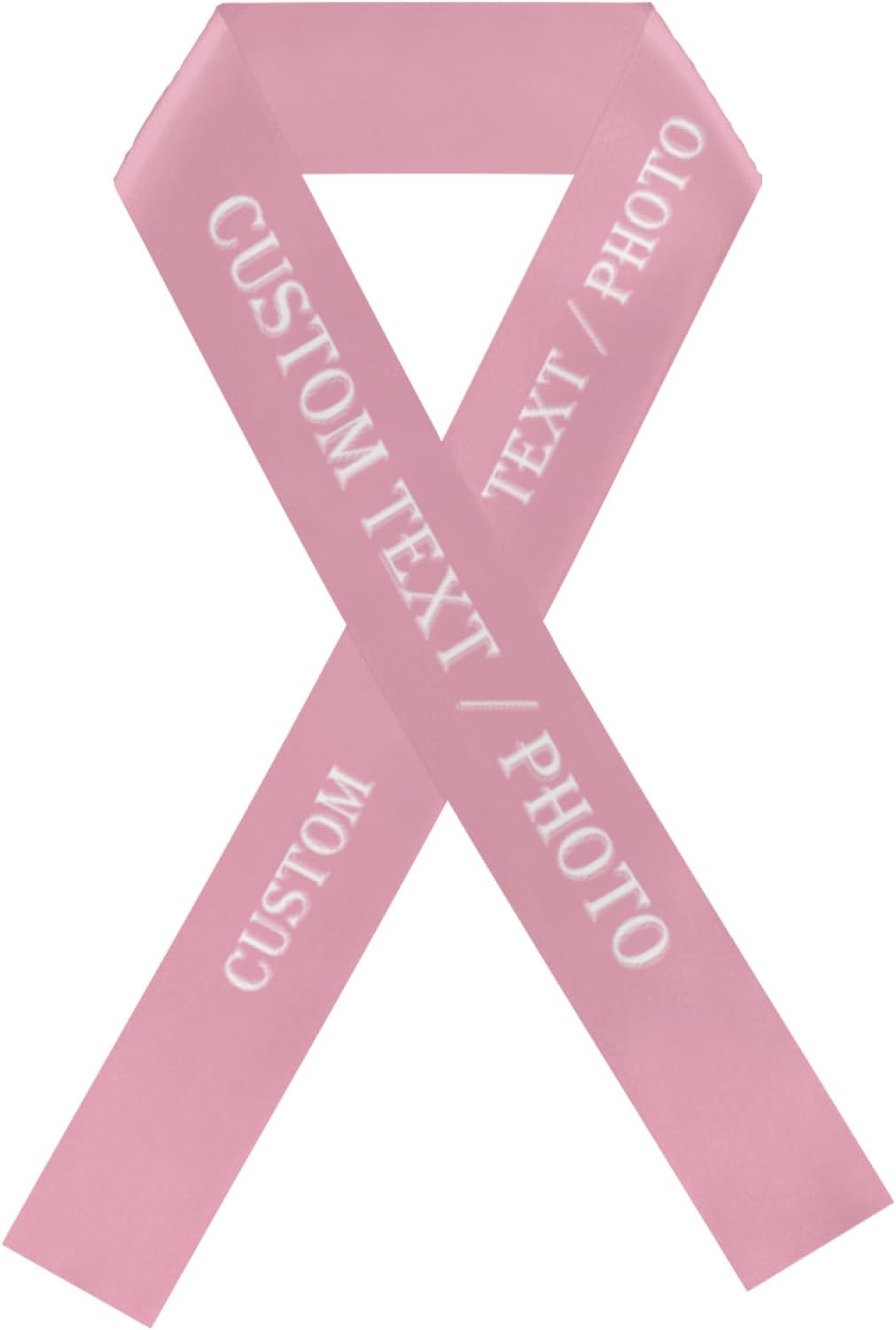 Custom Sash,Personalized Birthday Sash with Text Photo,Customized Bachelorette Sash Quote Sash Bride to Be Sash Color Optional (No decorative edge, Pink)