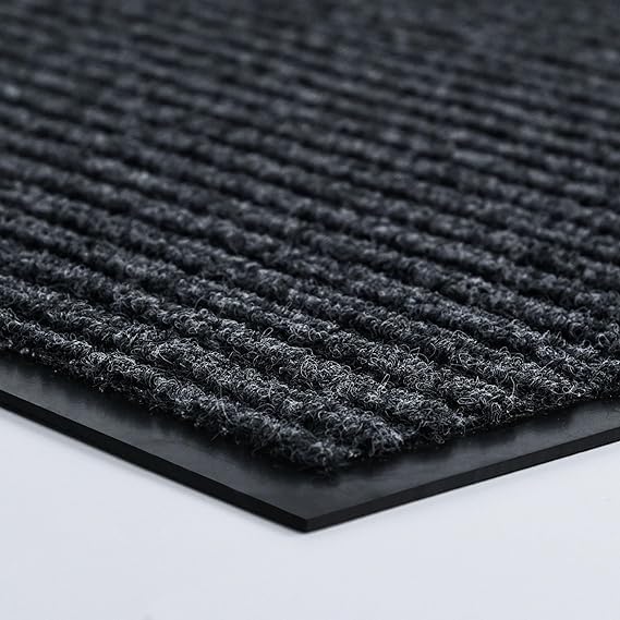 Front Door Mat Outside Entrance, 96" x 48" Sturdy Indoor Outdoor Mats for Entryway, Low Profile Welcome Doormat for Home Entrance, Non Slip Shoe Scraper Mat, Ideal for High Traffic Area-PawvioPets