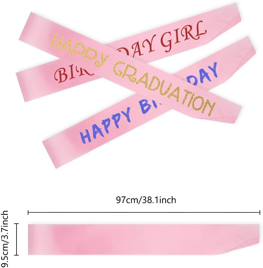16 Pcs Sash Blank Satin Sash Light Pink Sash Party, Bride To Be Sash, Plain Sash, Diy Sash Sashes For Pageants, Birthday, Party, Graduation, Hen Party, Homecoming, Custom Sashes, Make Your Own Sash