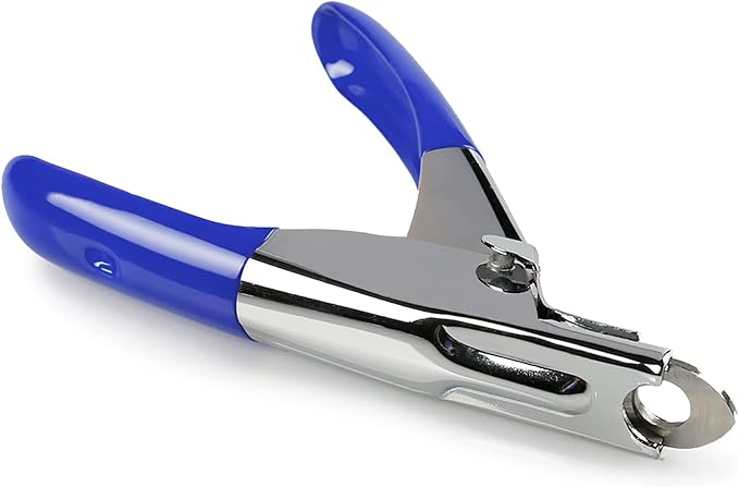 Dog Cat Pets Nail Clippers, Professional Pets Claw Trimmer with Free Nail File, Sharp Stainless Steel Blade, Sturdy Non Slip Handles - for Safe, Professional at Home Grooming-PawvioPets