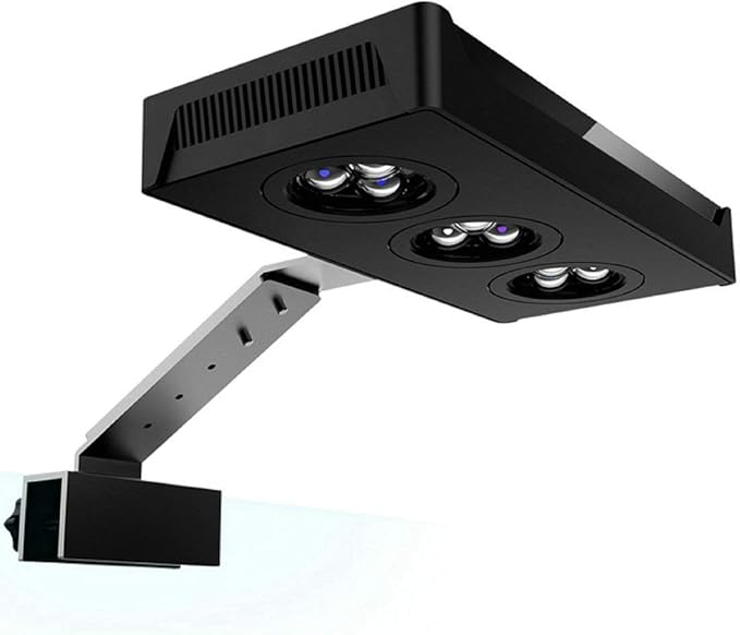 Aquarium Light –3rd Generation A029 Aquarium LED Light 30 Watts Saltwater Light with Touch Control, 5W LED Chips for Coral Reef Nano Fish Tank Marine Tanks with Timer & Screen (A029)-PawvioPets