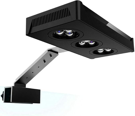 Aquarium Light –3rd Generation A029 Aquarium LED Light 30 Watts Saltwater Light with Touch Control, 5W LED Chips for Coral Reef Nano Fish Tank Marine Tanks with Timer & Screen (A029)-PawvioPets
