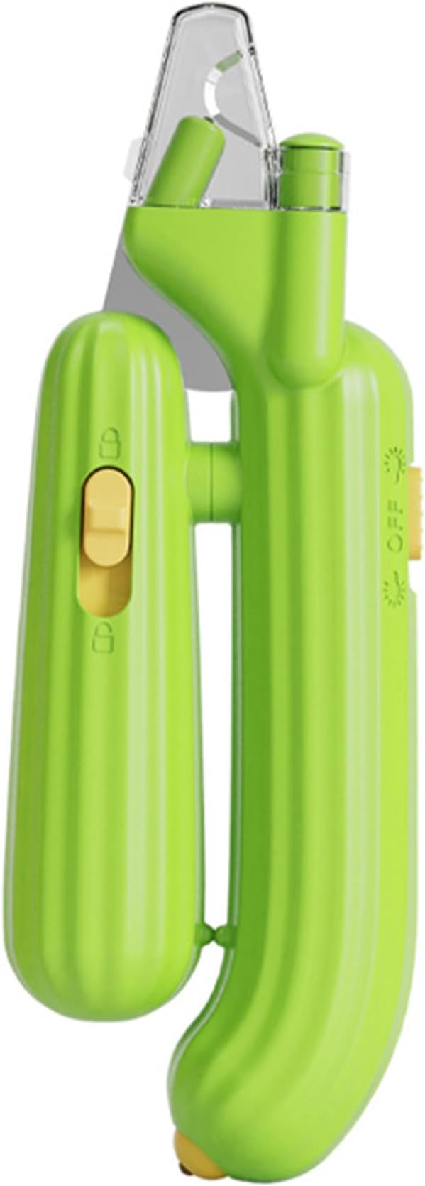 Cactus Shaped Cat Nail Clippers - Durable, Ergonomic Pet Grooming Tool for Cats & Kittens - Safe, Sharp, and Comfortable Claw Trimmer(Green)-PawvioPets
