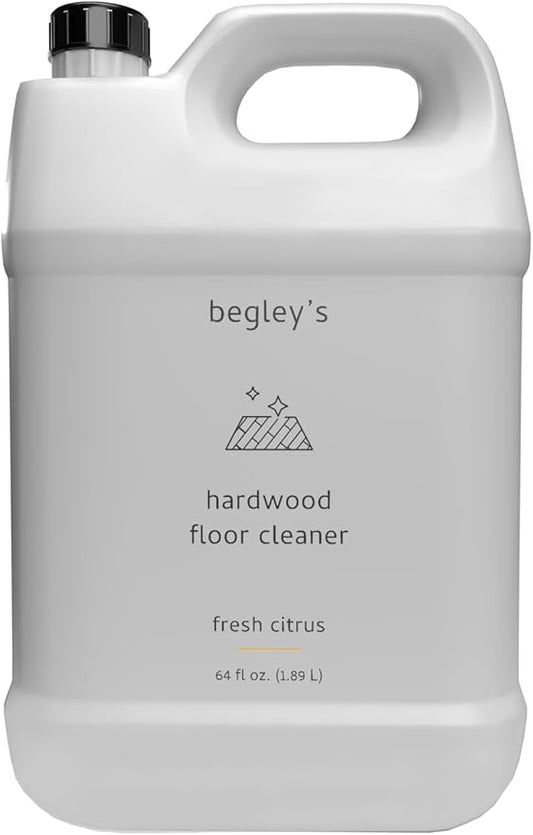 Begley's Hardwood Floor Cleaner Spray - Hard Wood Floor Cleaner for Mopping - Citrus Scent Hardwood Cleaner - 64 oz-PawvioPets