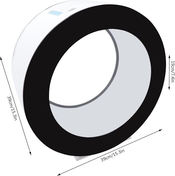 4.8Gal Jellyfish Aquarium Fish Aquarium with Water Circulation and Intelligent Filtration System, 16 Colors and 4 Light-Changing Effects Fish Tank Without Aquarium Water Chiller-PawvioPets