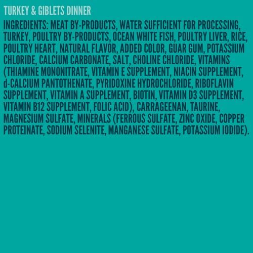 A Strong Heart Canned Wet Cat Food, Turkey & Giblets Dinner - 5.5 oz Cans (Pack of 24), Made in The USA with Real Turkey & Savory Giblets-PawvioPets