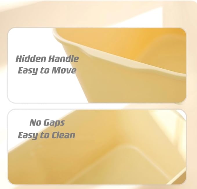 Extra Large Kitty Litter Box with High Sides, Anti-Splashing, Tool-Free Assembly, Multi Cat, Jumbo (Grey) 24.60" L x 16.92" W x 12.99" H-PawvioPets