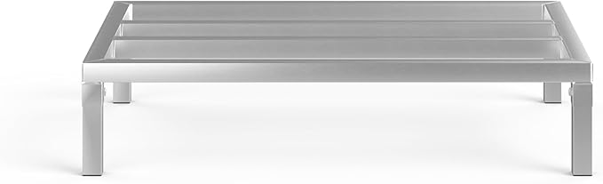 24 in X 36 in. Aquarium Stand | Industrial Style Aluminum Fish Tank Base with Open Frame Design-PawvioPets