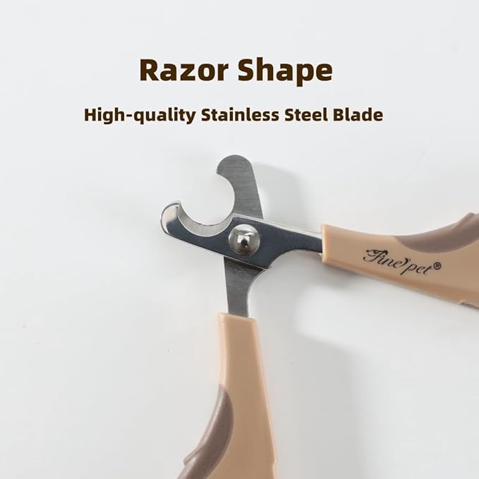 Dog Nail Clippers Pet Nail Trimmers for Small Dogs Easy and Safe Pet Grooming Clippers Cat Claw Trimmer S-PawvioPets