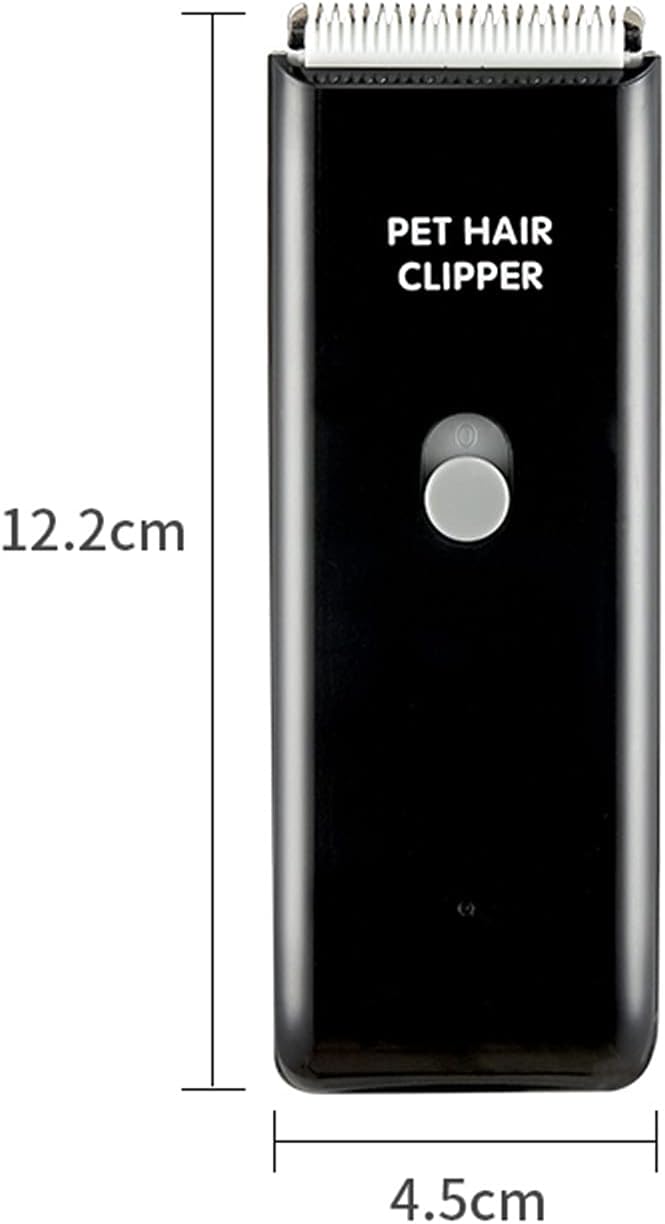 Dog Cat Home Hair Waterproof Clipper Portable Electric USB Rechargeable Pet Grooming Tools Low Noise Shaver Cordless Trimmer for Small and Large Pets-PawvioPets