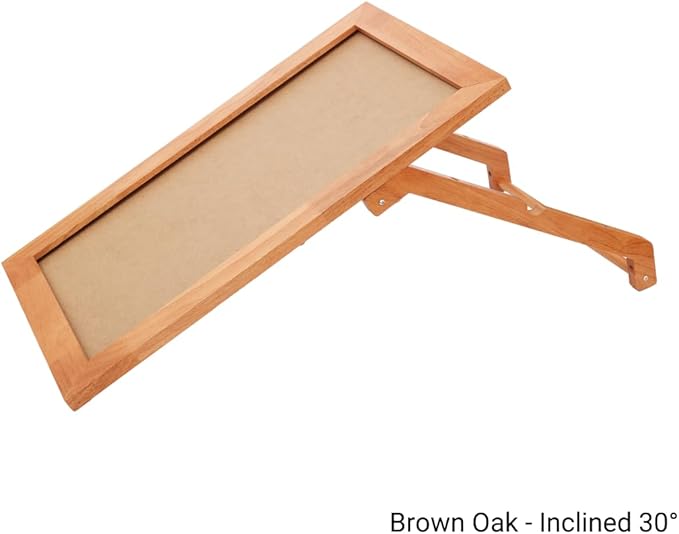 Adjustable Wooden Frame with Stand (Frame ONLY) - Perfect Pairing for Furrther Scratching Mat - Frame Dimensions: 23.6"X15" - Supported Inclinations: 30°, 70°, 180°-PawvioPets