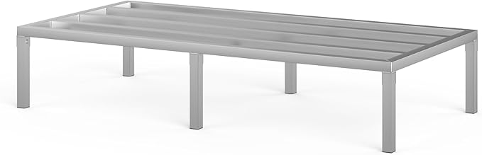 30 in X 60 in. Aquarium Stand | Industrial Style Aluminum Fish Tank Base with Open Frame Design-PawvioPets