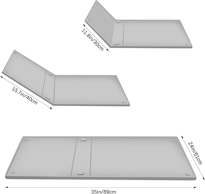 Dog Pee Pad Holder Tray, Non-Slip Puppy Pee Pad Holder, Fits Up to 35" X 24" Training Pads, High Edge Easy to Change Pee Pad Tray,Mat Fit Disposable and Washable Pee Pads-PawvioPets