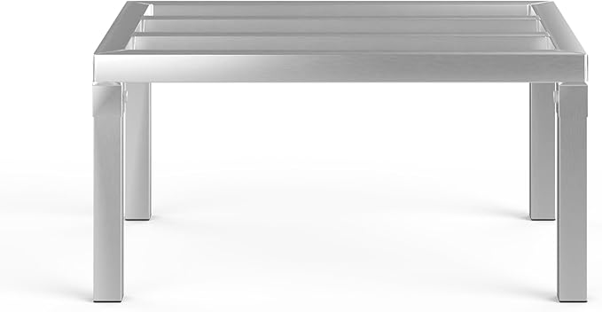 18 in X 24 in. Aquarium Stand | Industrial Style Aluminum Fish Tank Base with Open Frame Design-PawvioPets