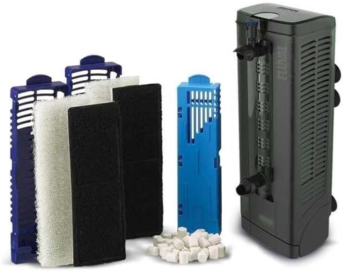 Fluval U4 Underwater Filter, Freshwater and Saltwater Aquarium Filter, A480,Black-PawvioPets