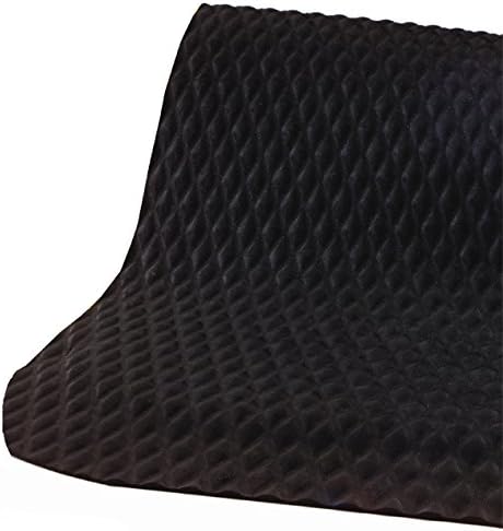 American Floor Mats Hog Heaven 5/8 inch Black & Black Border 5' x 10' Nitrile Backed Anti-Fatigue Comfort Mat-PawvioPets