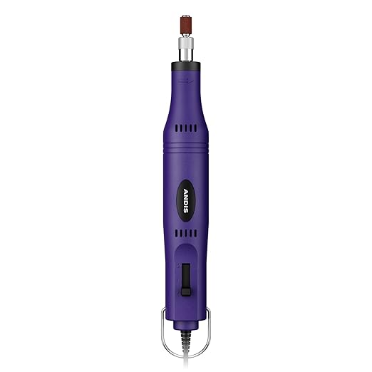 Andis 66745 EasyClip 2-Speed Pet Nail Grinder, Purple-PawvioPets