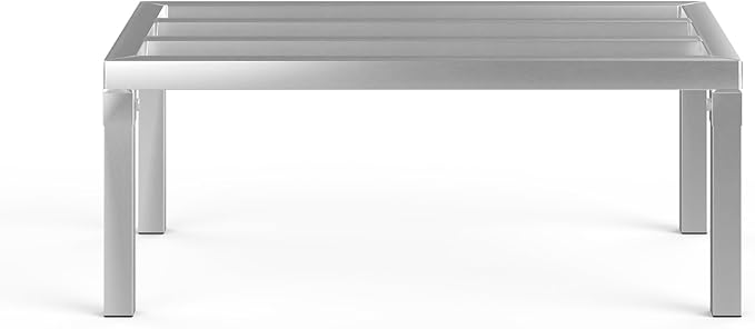 18 in X 30 in. Aquarium Stand | Industrial Style Aluminum Fish Tank Base with Open Frame Design-PawvioPets