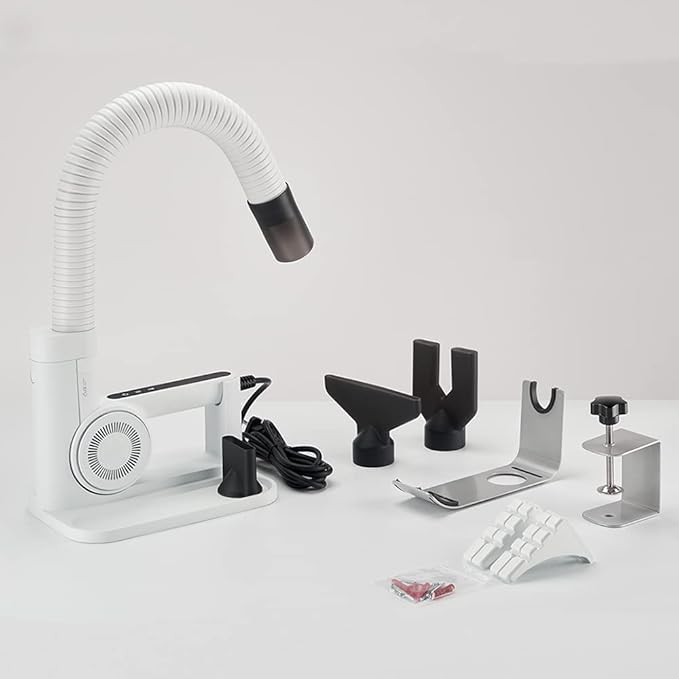 DUZ V3 Professional Quality Pet Dryer: 2-in-1 Portable & Hands-Free Grooming, Low-Noise & Stress-Free Drying, Multi Speed & Temperature, Comfortable for All Dogs and Cats-PawvioPets