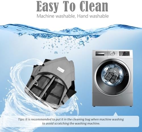 Cat and Dog Outdoor Waterproof Tent House - Indoor/Outdoor Cave Nest Bed for Small Dogs, Cats, Bunnies - Washable (Gray, Small)-PawvioPets