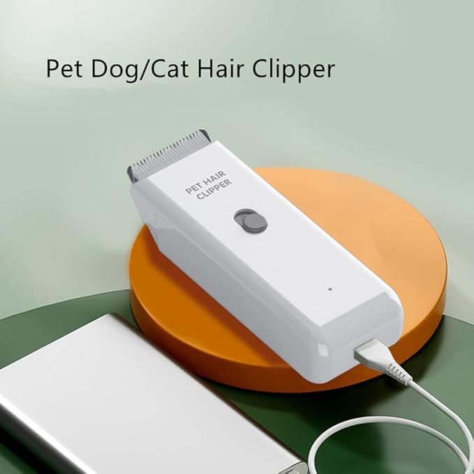 Blade Replacement & Charged Cable for Pet Hair Trimmers,1 Replacement Blade & 1 Replacement Cable for Dog Shavers-PawvioPets