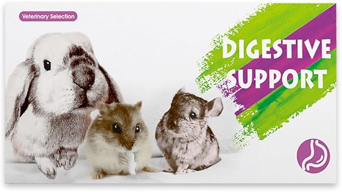 Digestive Support for Rabbits - High Fiber Probiotics, GI Stasis Prevention, Promote Gut Motility, Critical Care Herbivore Supplement, Rabbit & Guinea Pig Treats/Food, 36 Capsules-PawvioPets