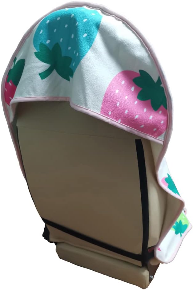 Car Seat Cover Protector Front Seats,for Gym Workout,Running,Swimming,Beach and Hiking,Waterproof Sweat Towel Bucket Seat Covers for Cars SUV Trucks (Strawberry, 2Pcs)-PawvioPets