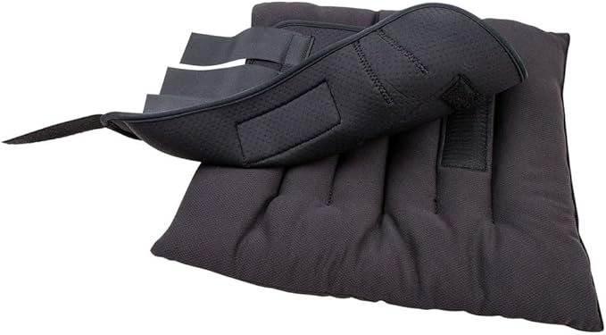 Dura-Tech Tekno-Dri Breathable Quick Wraps for Horses | Size Medium | Easy to Use Two-Piece Design | Outstanding for Extra Protection | Breathable Neoprene Outer Wrap | Moisture Wicking Inner Wrap-PawvioPets