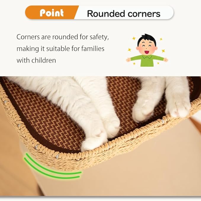 48'' Cat Tree for Large Cats, Modern Cat Tree Multi-Level Condo with Natural Wood, Cat Activity Centre for Medium and Big Pets-PawvioPets