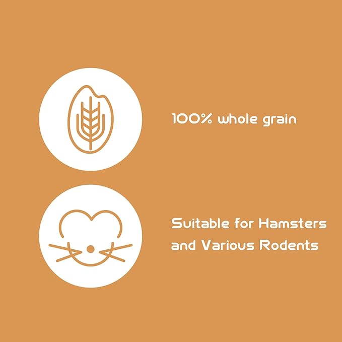 Garden Fruit & Vegetable Hamster Food Mix Natural Small Pet Food Made for Hamsters 1LB Critical Care Healthy Dwarf Hamsters Feed New Packaging-PawvioPets