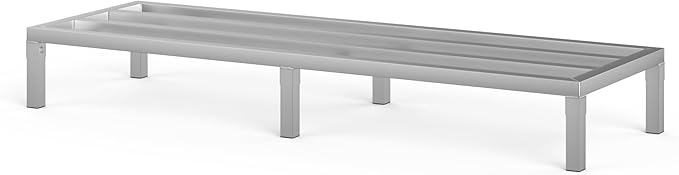 20 in X 60 in. Aquarium Stand | Industrial Style Aluminum Fish Tank Base with Open Frame Design-PawvioPets