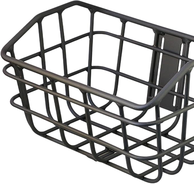 Basket Black Front Sturdy Construction Aluminum Alloy Large Capacity Accessories Cargo Container for Pet Transport-PawvioPets